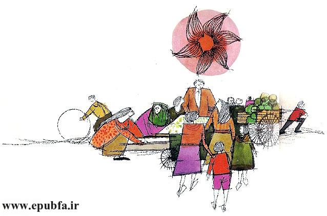 گل بلور گفت: «منم میخوام سرزمینهای بزرگتری رو تماشا کنم: اون آدمهایی رو که باهم دشتها رو آباد میکنن